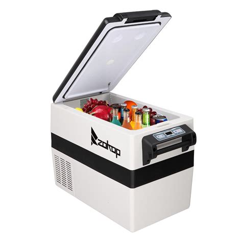 portable electric freezer box|portable freezer for traveling.